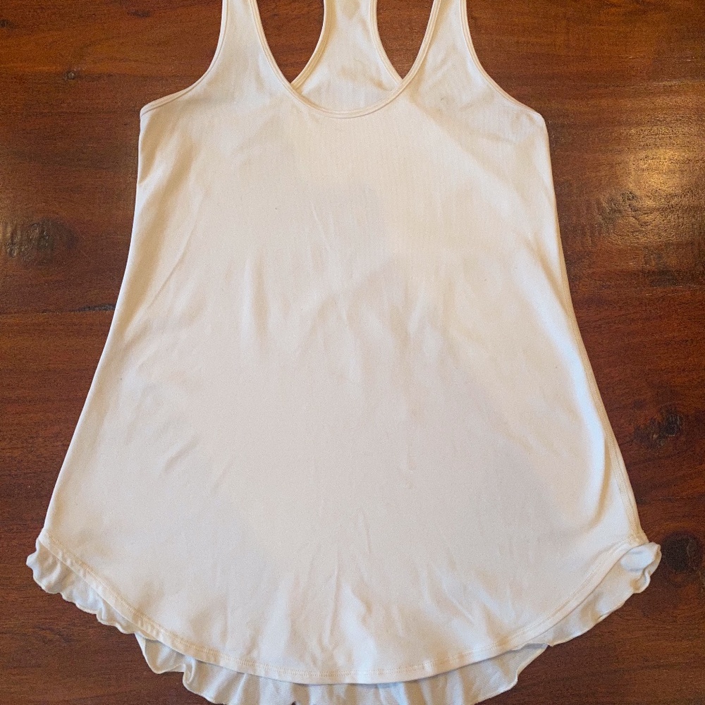 RARE - SPECIAL EDITION TANK TOP WITH RUFFLES